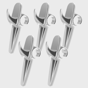 5-er Set Handtuchhalter "Hakenclip" - innovativ und stabil. - Einfach genial!