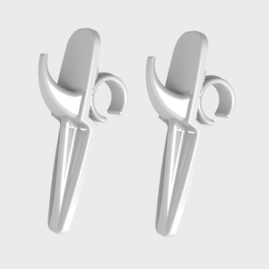 5-er Set Handtuchhalter "Hakenclip" - innovativ und stabil. - Einfach genial!